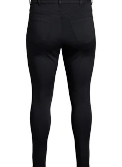 Amy High-Waist Jeans in Schwarz