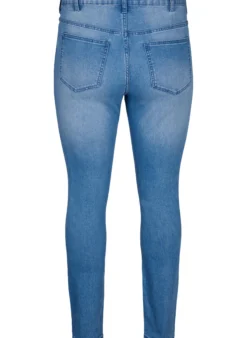 Amy-Jeans mit superschmaler Passform und gerippten Details