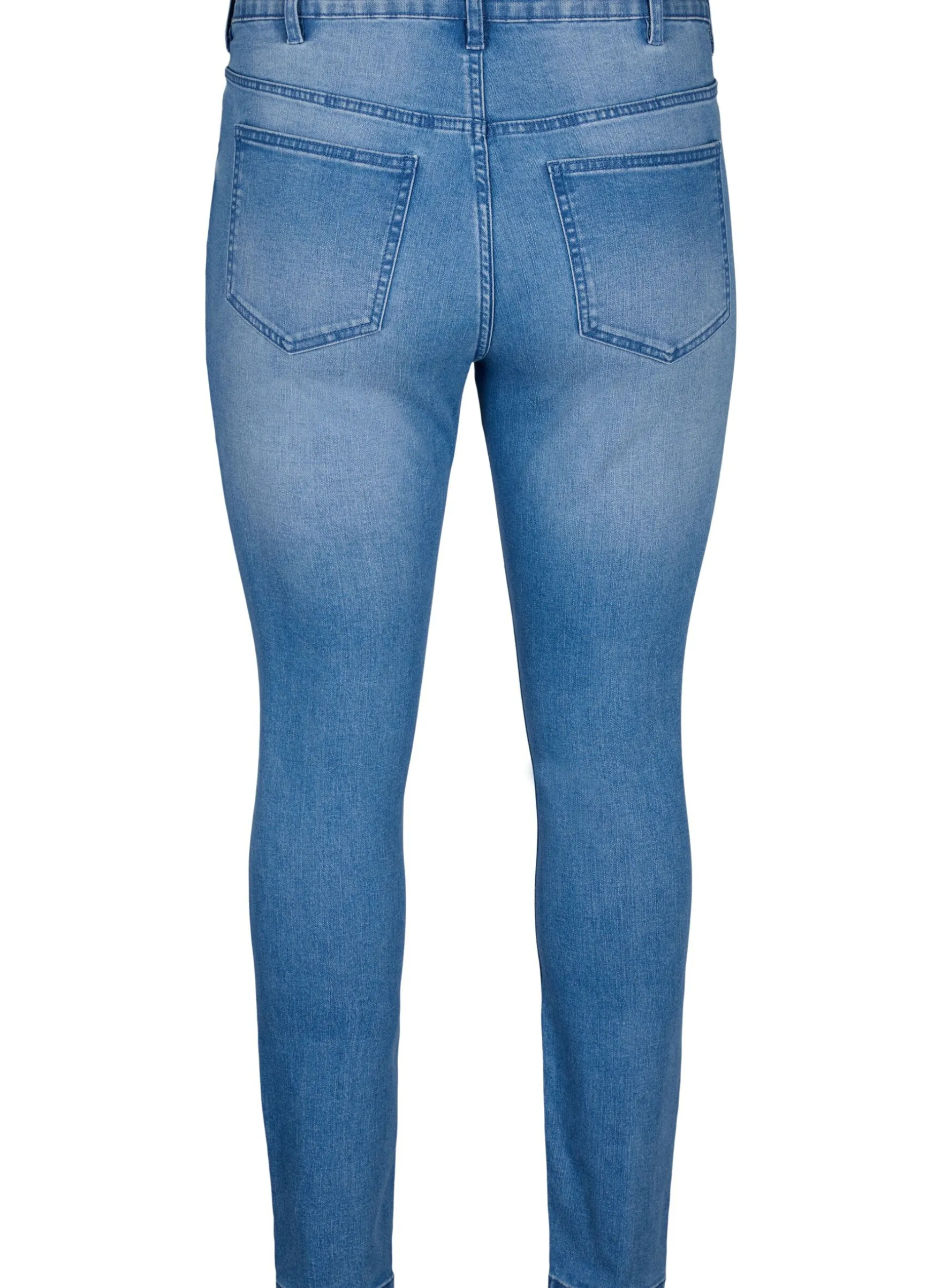 Amy-Jeans mit superschmaler Passform und gerippten Details