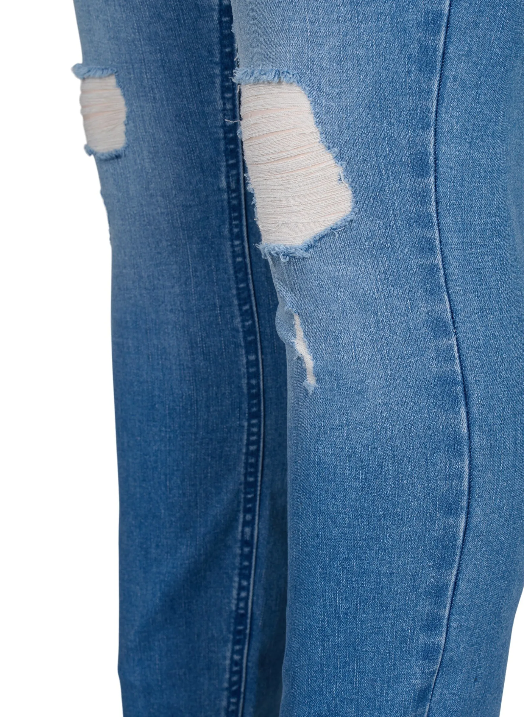 Amy-Jeans mit superschmaler Passform und gerippten Details