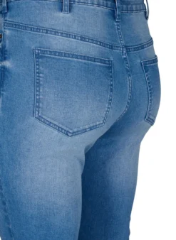 Amy-Jeans mit superschmaler Passform und gerippten Details