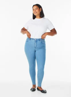 Amy Super Slim Fit Jeans mit hoher Taille