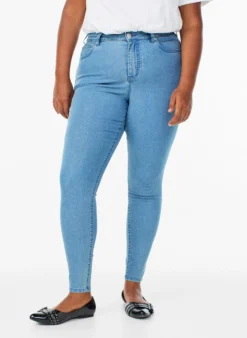 Amy Super Slim Fit Jeans mit hoher Taille