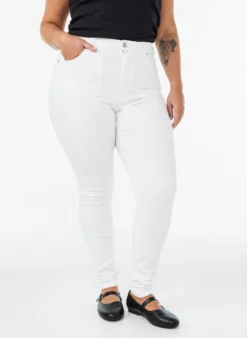 Amy Super Slim Fit Jeans mit hoher Taille
