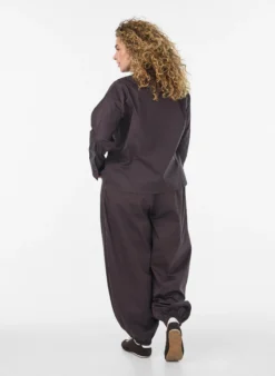 Ballonhose mit Taschen und elastischem Bund