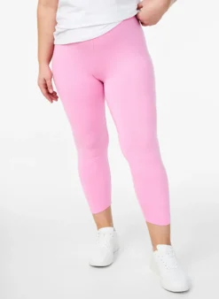 Basic 3/4 Leggings aus Viskose