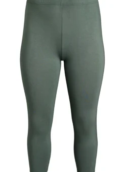 Basic 3/4-Leggings aus Viskose