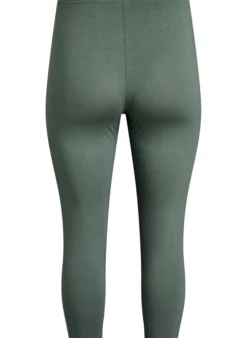Basic 3/4-Leggings aus Viskose