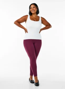Basic Leggings aus Viskose