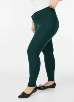 Basic-Leggings aus Viskose