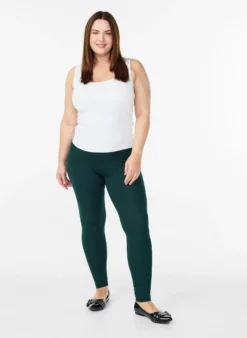 Basic-Leggings aus Viskose