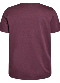 Basic-T-Shirt aus Baumwolle mit Rundhalsausschnitt