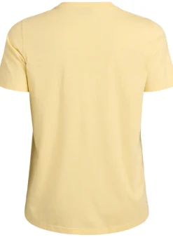 Basic-T-Shirt aus Baumwolle mit Rundhalsausschnitt