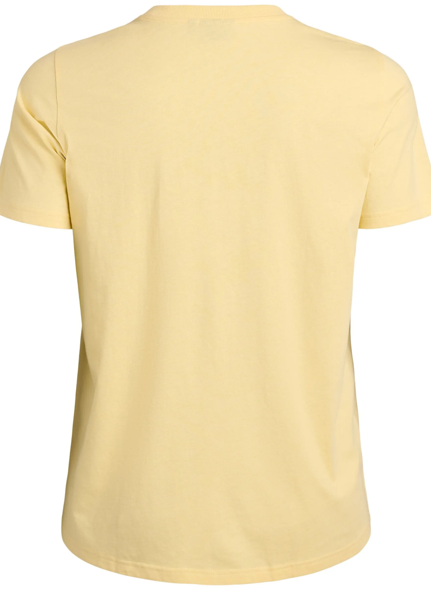 Basic-T-Shirt aus Baumwolle mit Rundhalsausschnitt