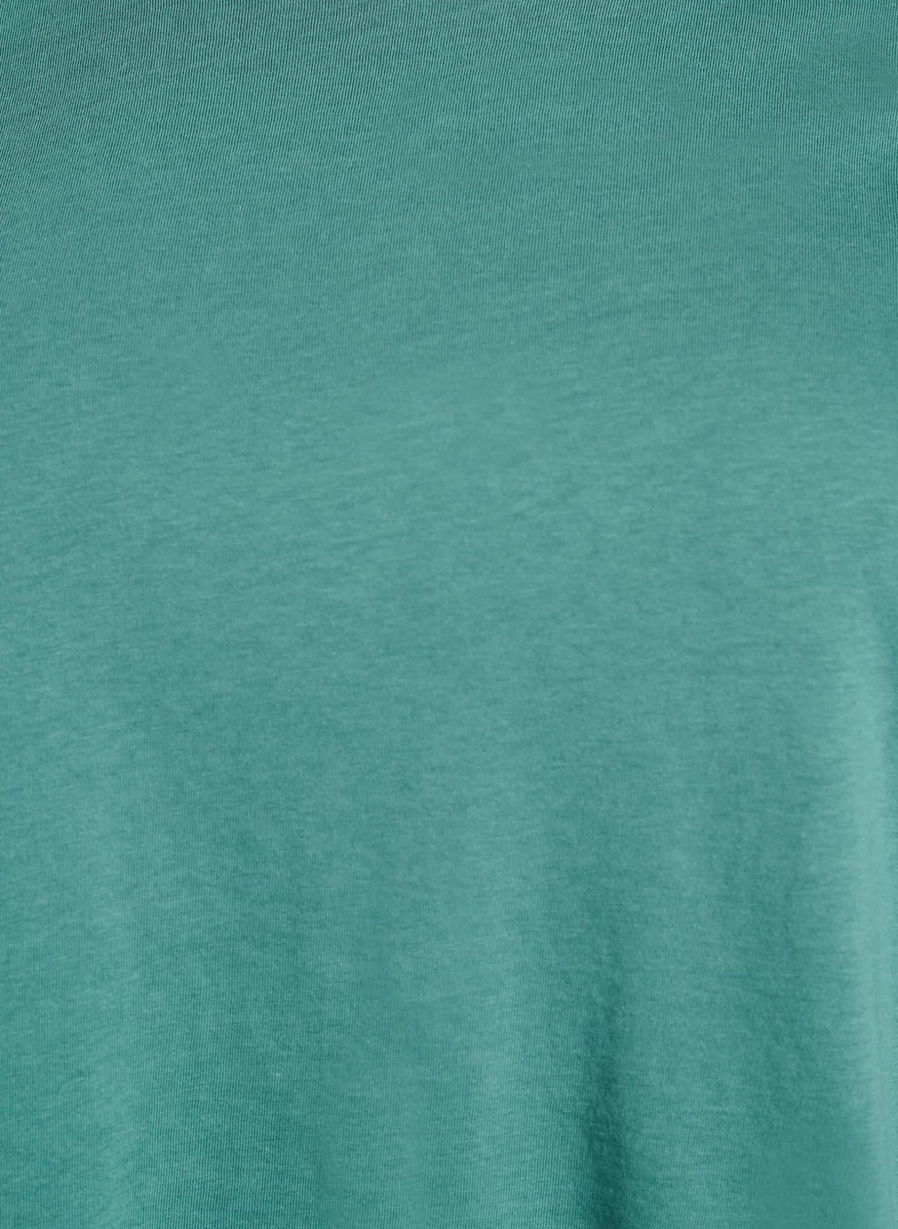 Basic-T-Shirt aus Baumwolle mit Rundhalsausschnitt