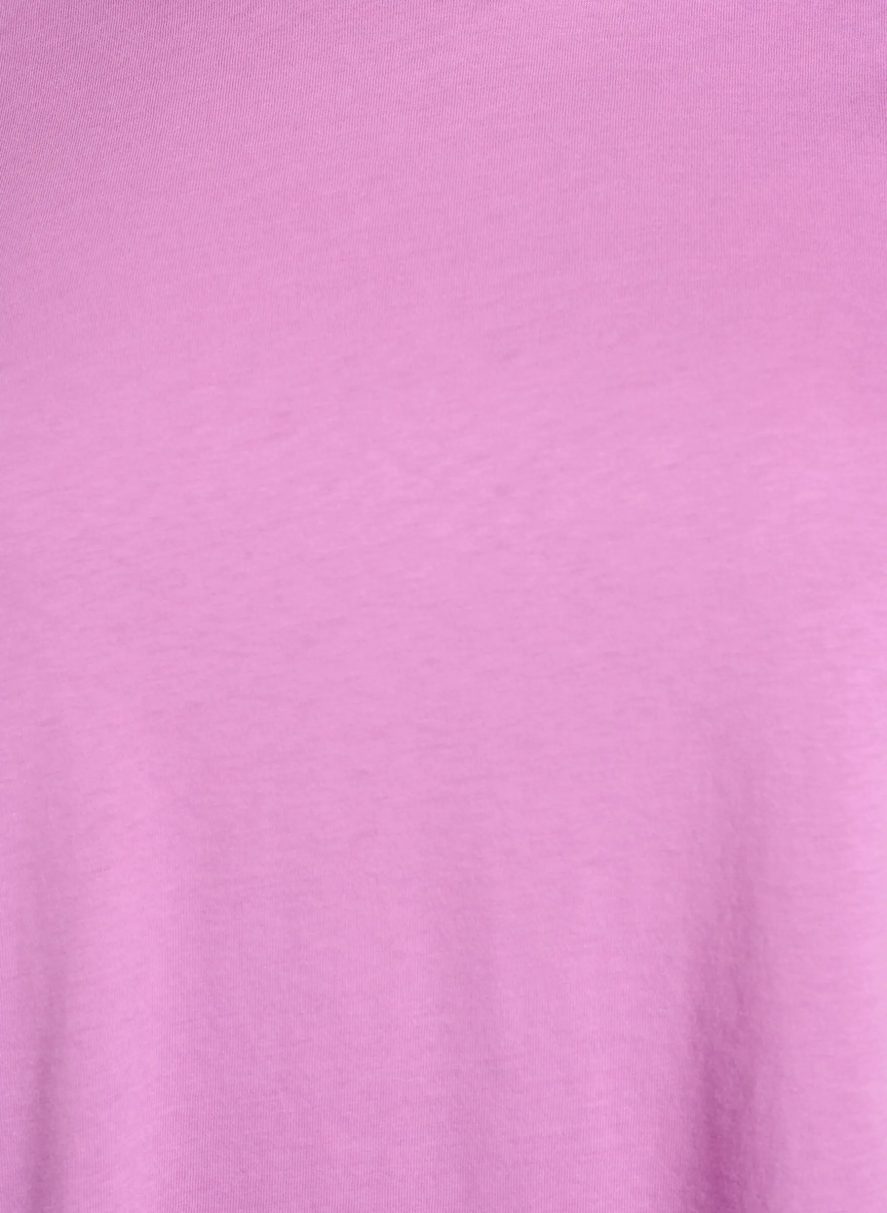 Basic-T-Shirt aus Baumwolle mit Rundhalsausschnitt