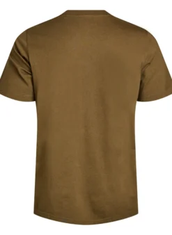 Basic-T-Shirt aus Baumwolle mit Rundhalsausschnitt