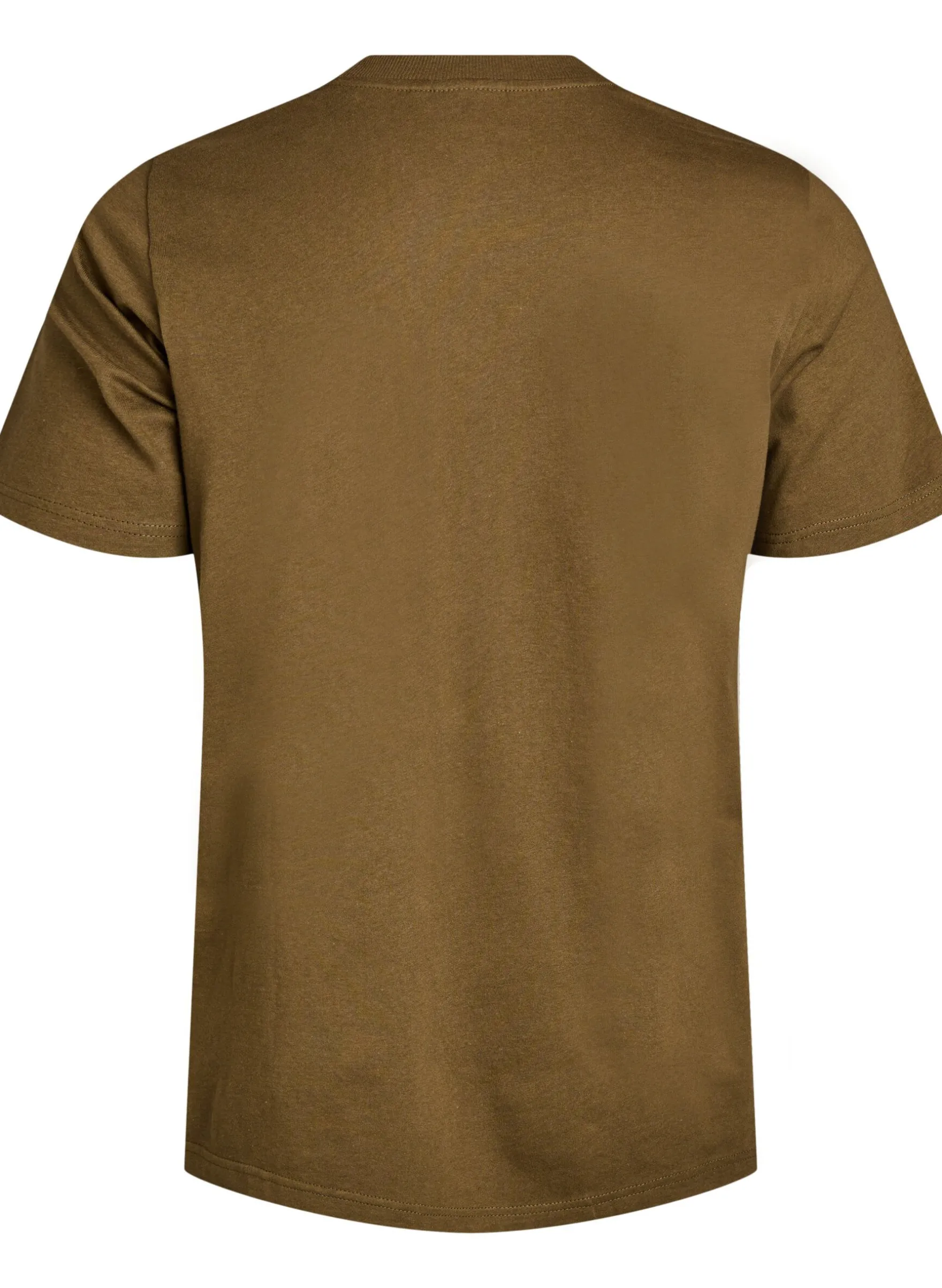 Basic-T-Shirt aus Baumwolle mit Rundhalsausschnitt