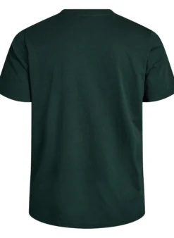 Basic-T-Shirt aus Baumwolle mit Rundhalsausschnitt