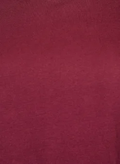 Basic-T-Shirt aus Baumwolle mit Rundhalsausschnitt.