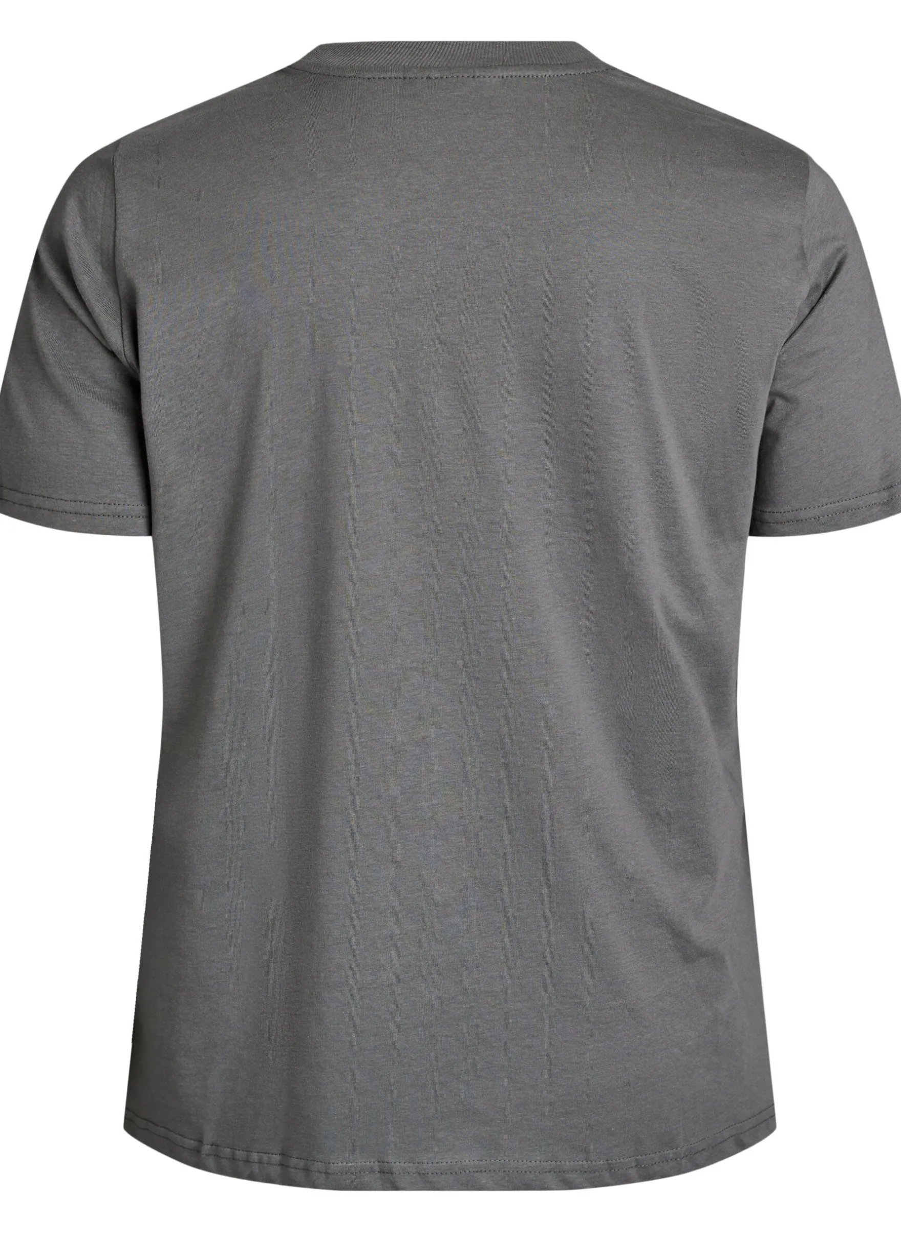 Basic-T-Shirt aus Baumwolle mit Rundhalsausschnitt.