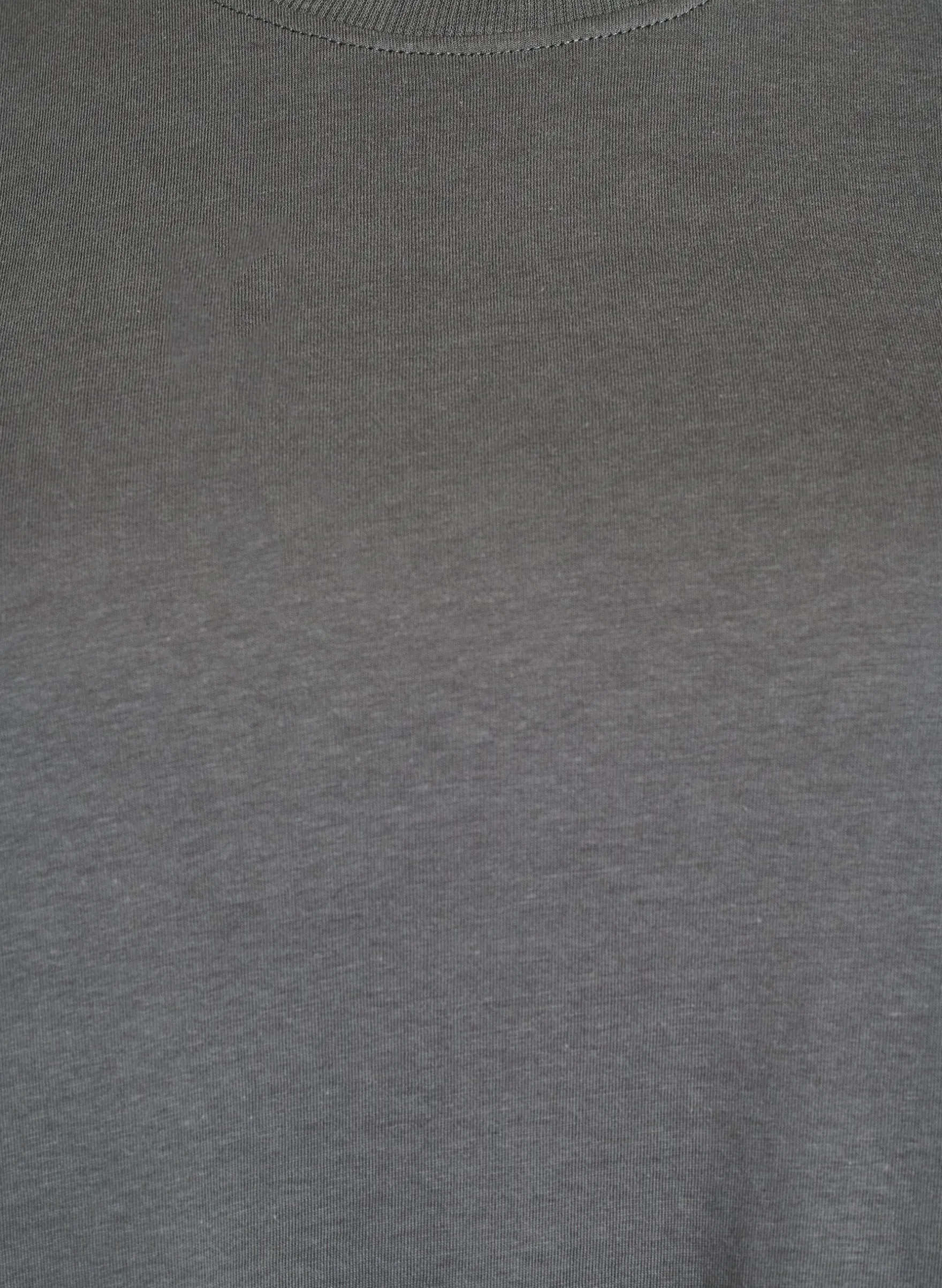Basic-T-Shirt aus Baumwolle mit Rundhalsausschnitt.
