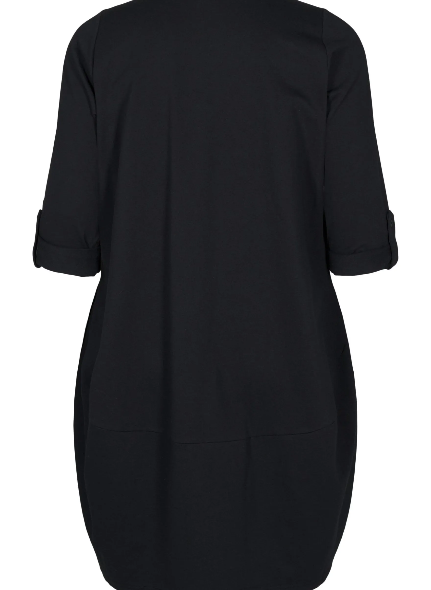 Baumwollkleid mit Ballon-Passform