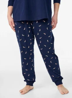 Bedruckte Pyjamahose