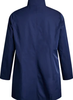 Übergangsjacke mit Taschen und hohem Kragen