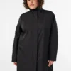Übergangsjacke mit Taschen und hohem Kragen