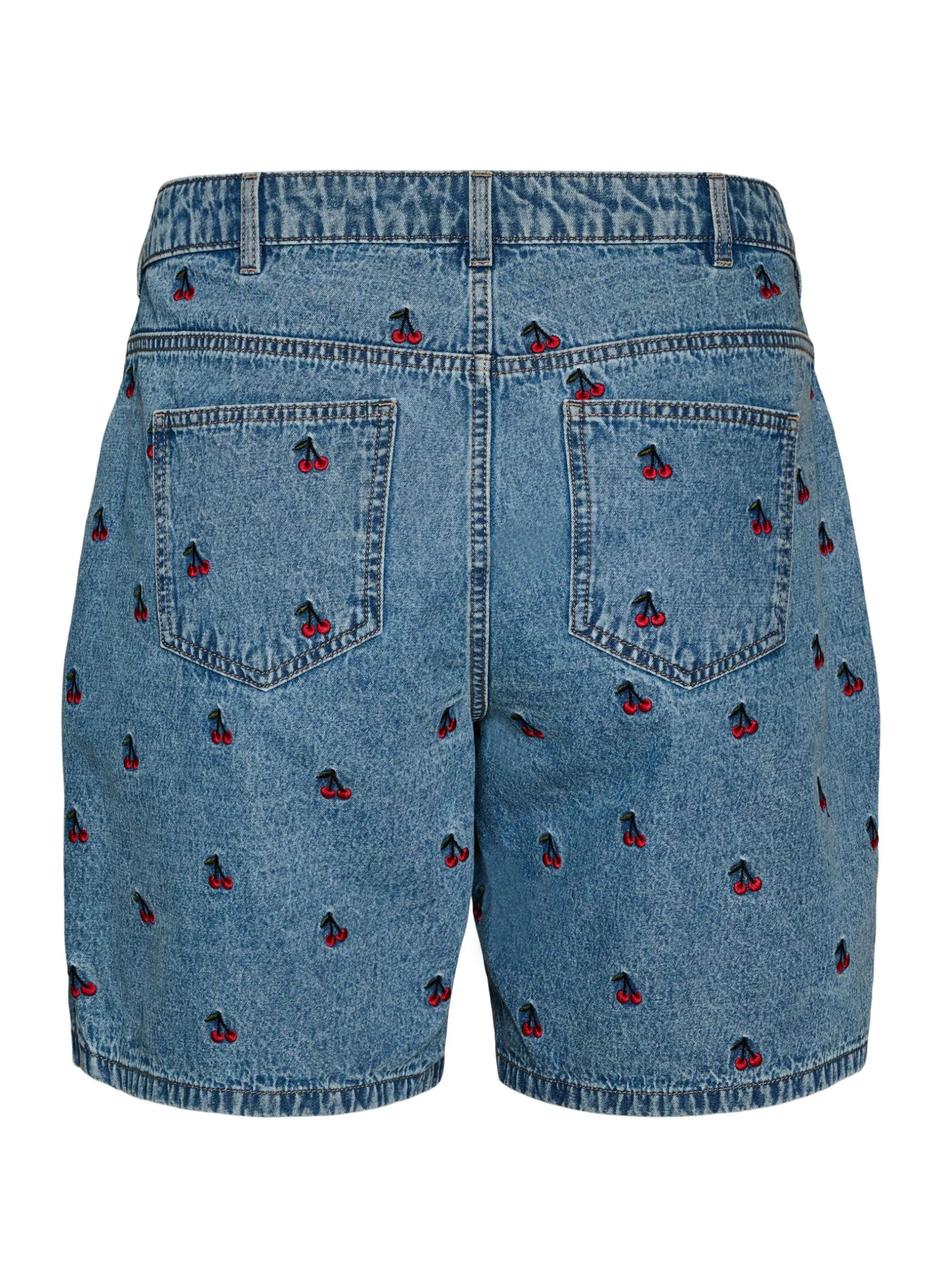 Bestickte Denimshorts