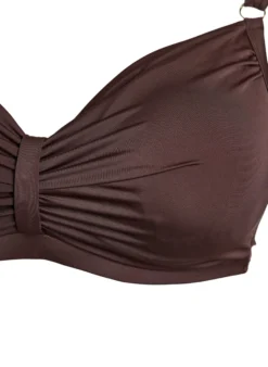 Bikini-BH mit Bügel und Drapierung