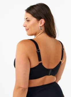 Bikini-BH mit Bügel und Drapierung