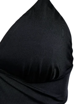 Bikinioberteil mit herausnehmbaren Polstern und Bindeband am Rücken