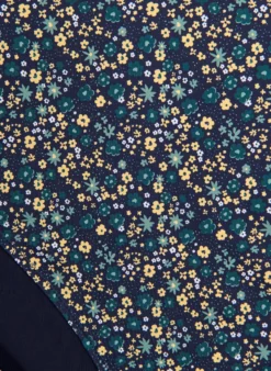 Bikini-Slip mit Print und hoher Taille