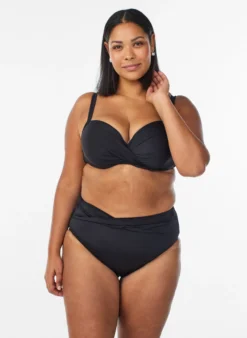 Bikini-Slip mit Wickeldetail