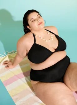 Bikini-Tanga mit normaler Taillenhöhe