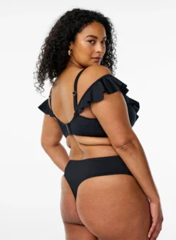 Bikini-Tanga mit normaler Taillenhöhe