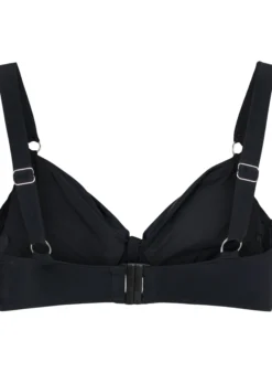 Bikini-Top mit Bügel und Drapierung