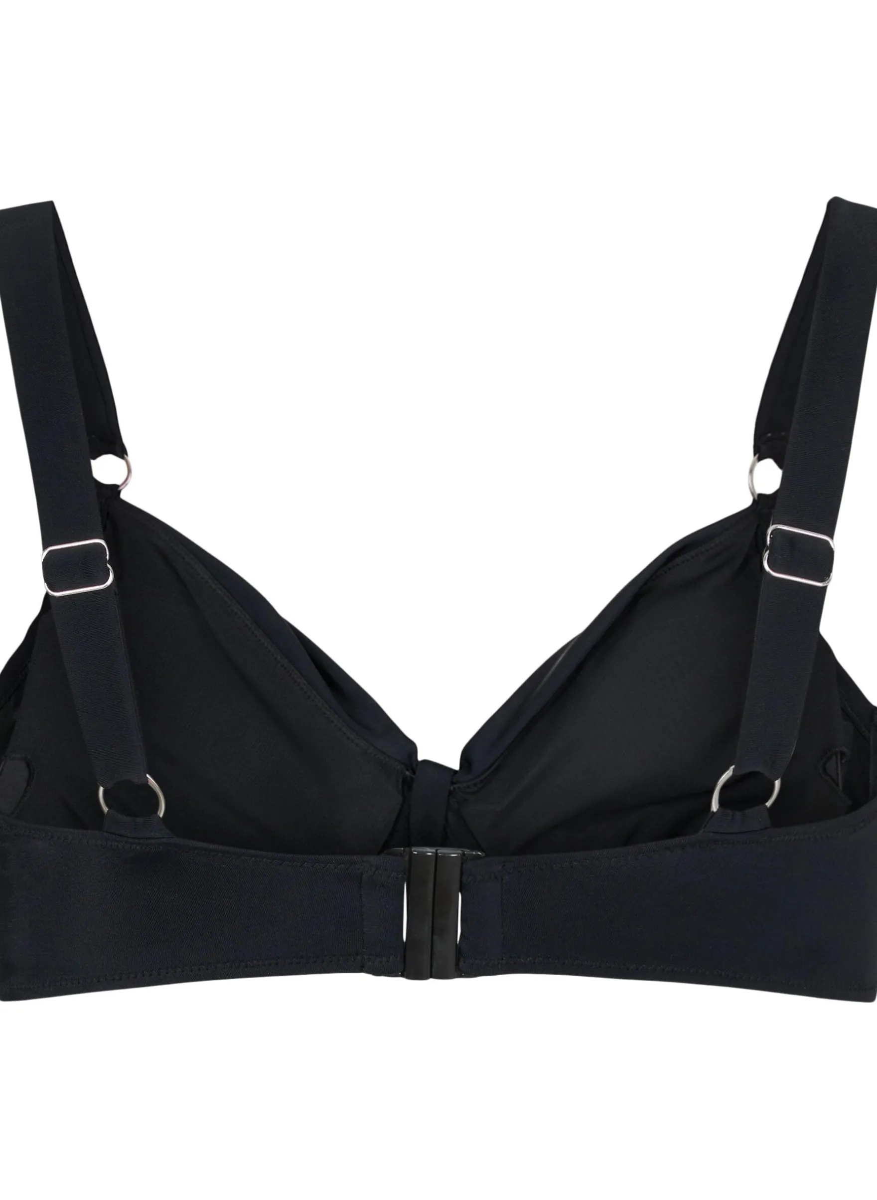 Bikini-Top mit Bügel und Drapierung