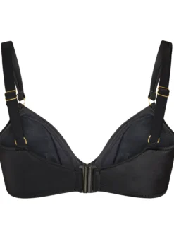 Bikini Top mit Bügel und goldfarbenem Detail