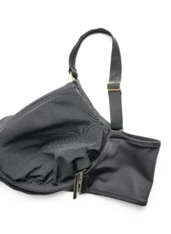 Bikini Top mit Bügel und goldfarbenem Detail
