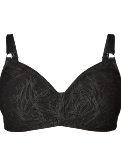 Bikini Top mit Bügel und Strukturmuster