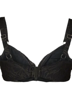 Bikini Top mit Bügel und Strukturmuster