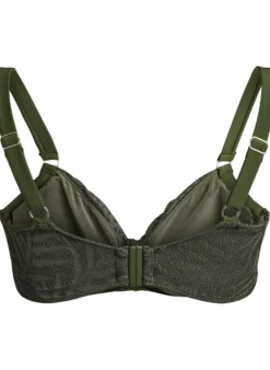Bikini Top mit strukturiertem Mesh und herausnehmbarer Polsterung