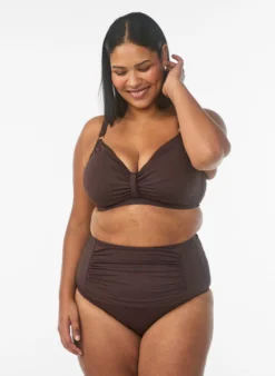 Bikini-Unterteil mit hoher Taille