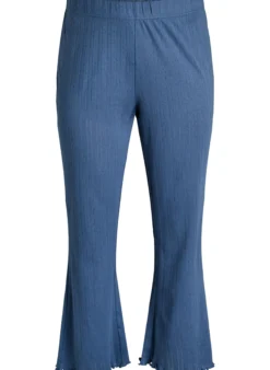 Bio-Baumwoll-Pyjamahose mit strukturierter Oberfläche