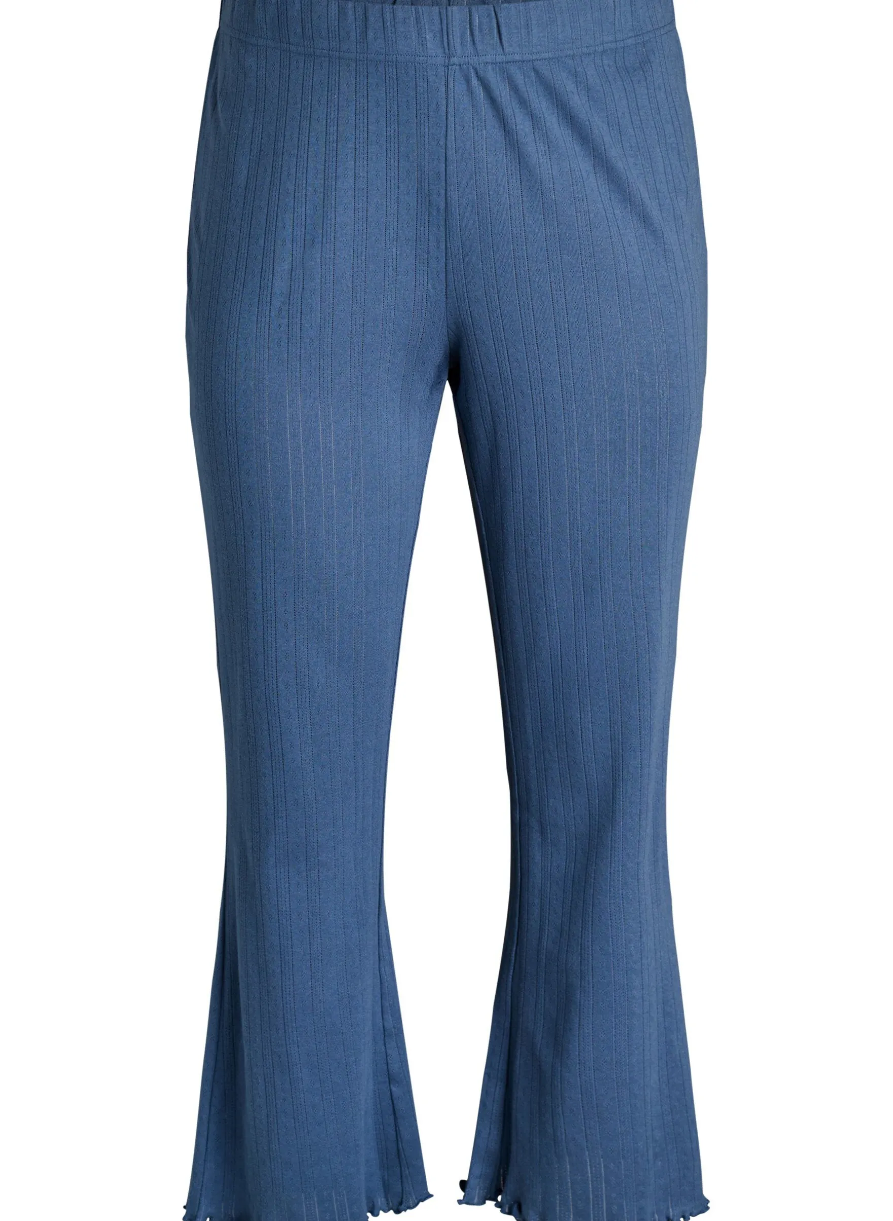 Bio-Baumwoll-Pyjamahose mit strukturierter Oberfläche
