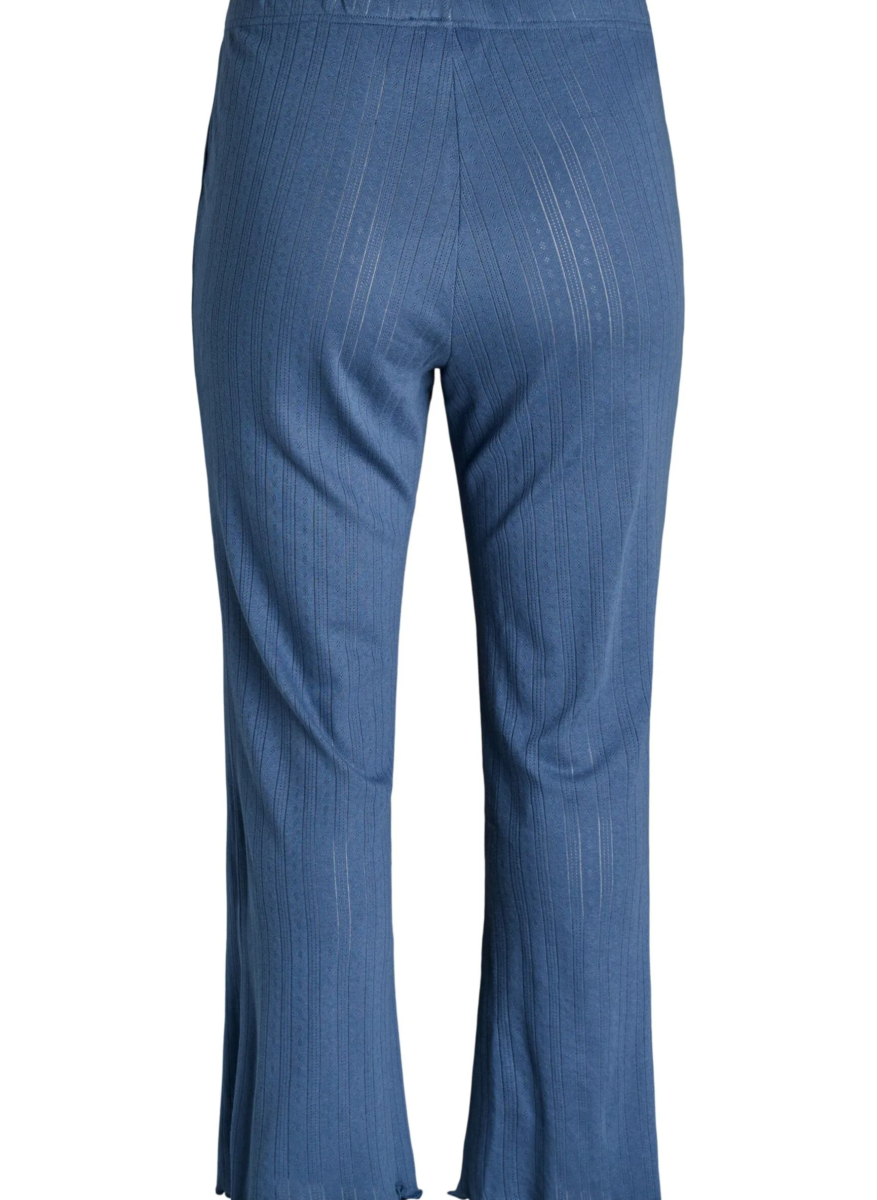 Bio-Baumwoll-Pyjamahose mit strukturierter Oberfläche