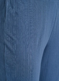 Bio-Baumwoll-Pyjamahose mit strukturierter Oberfläche
